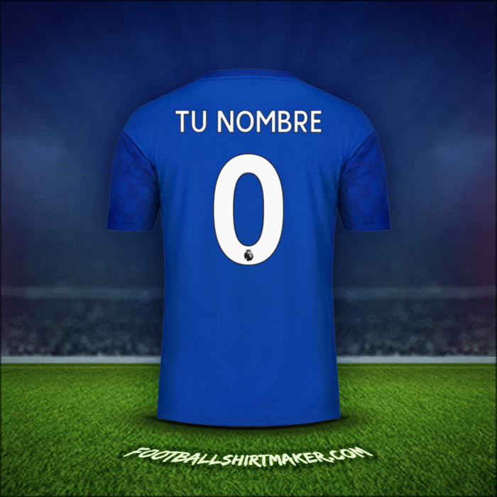 Camiseta Leicester City FC 2019/20 -  tu nombre - 0