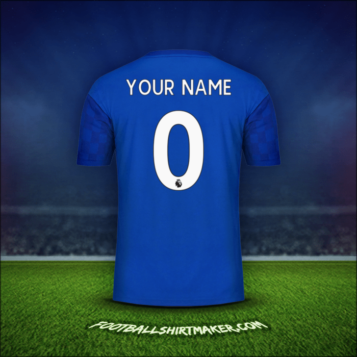 Shirt Leicester City FC 2019/20 -  your name - 0