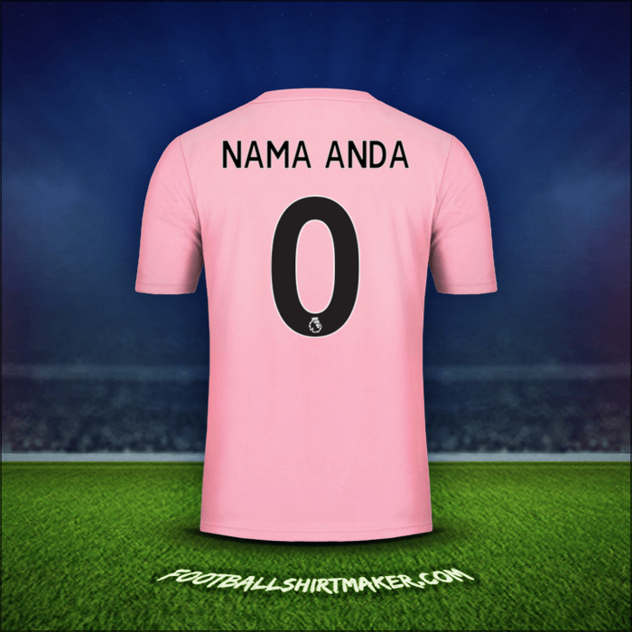 Jersey Leicester City FC Pink 2019/20 Alternatif -  nama anda - 0