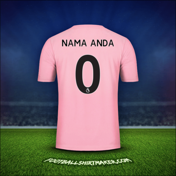 Jersey Leicester City FC Pink 2019/20 Alternatif -  nama anda - 0