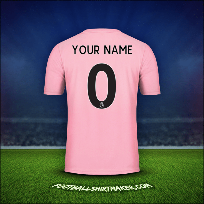 Jersey Leicester City FC Pink 2019/20 Away -  your name - 0