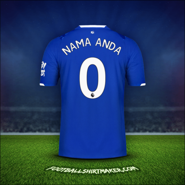 Jersey Everton FC 2019/20 -  nama anda - 0