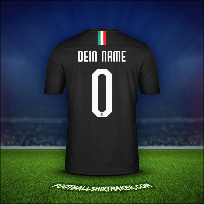 Trikot AC Milan 2019/20 Dritte -  dein name - 0