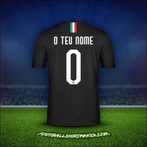 Camisola AC Milan 2019/20 Terceira -  o teu nome - 0