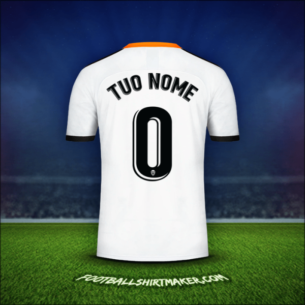 Maglia Valencia CF 2019/20 -  tuo nome - 0