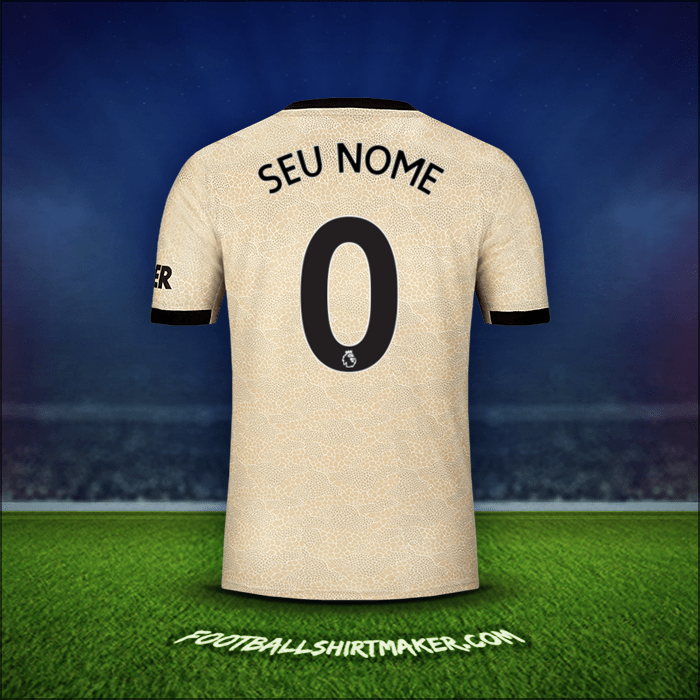 Camisa Manchester United 2019/20 Alternativa -  seu nome - 0