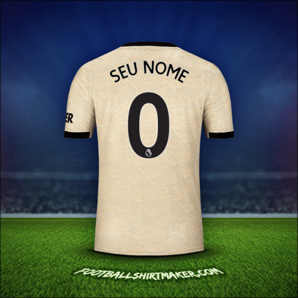 Camisa Manchester United 2019/20 Alternativa -  seu nome - 0