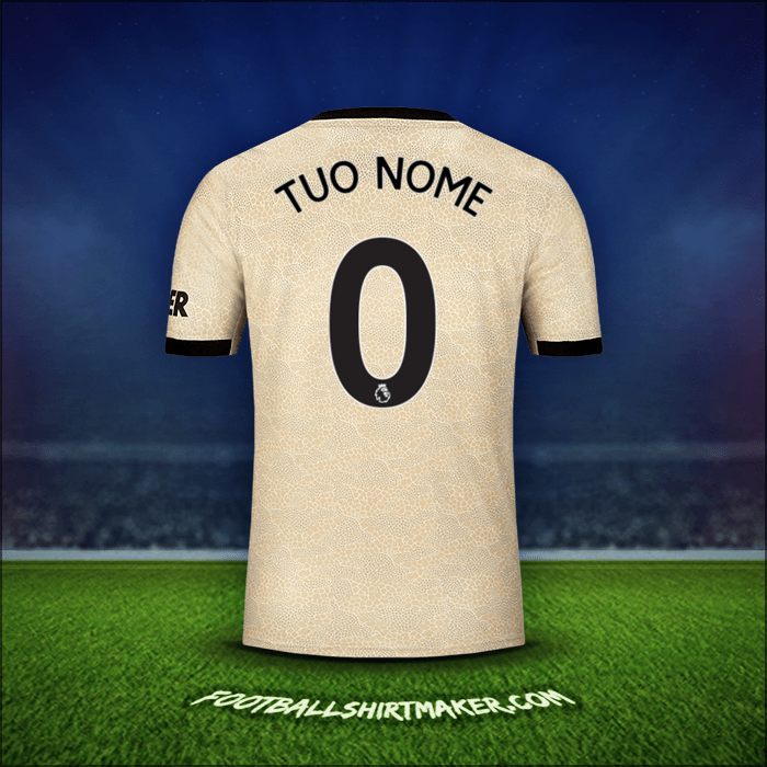 Maglia Manchester United 2019/20 Seconda -  tuo nome - 0