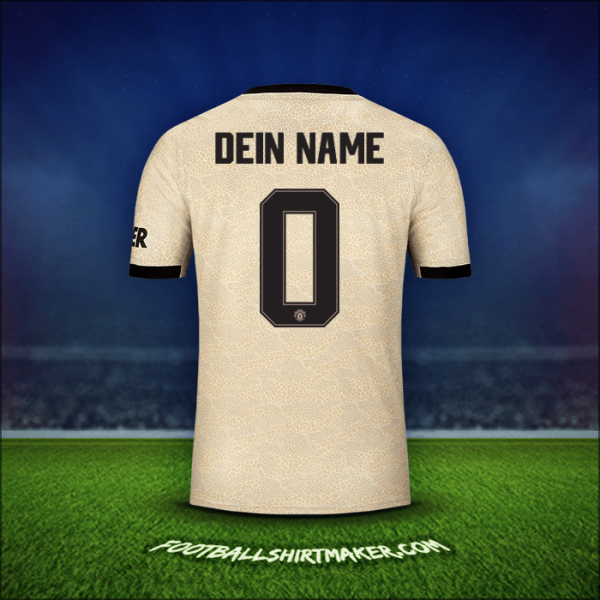 Trikot Manchester United Cup 2019/20 Auswärts -  dein name - 0