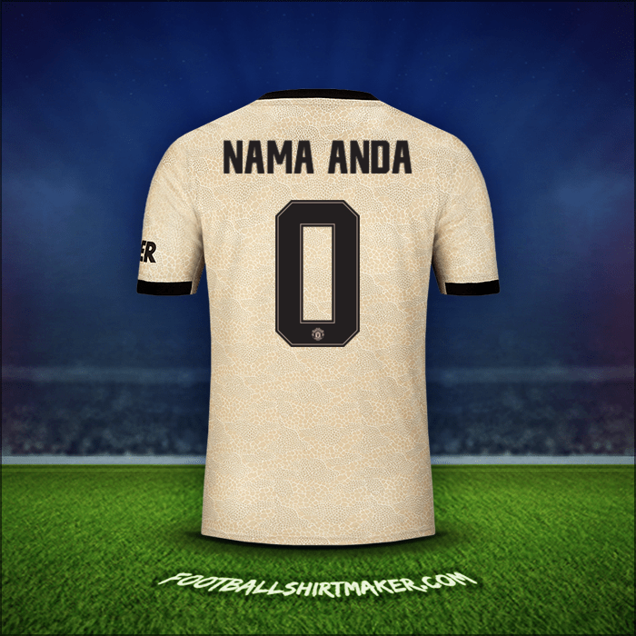 Jersey Manchester United Cup 2019/20 Alternatif -  nama anda - 0