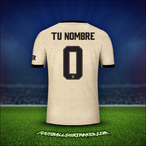 Jersey Manchester United Cup 2019/20 Visita -  tu nombre - 0