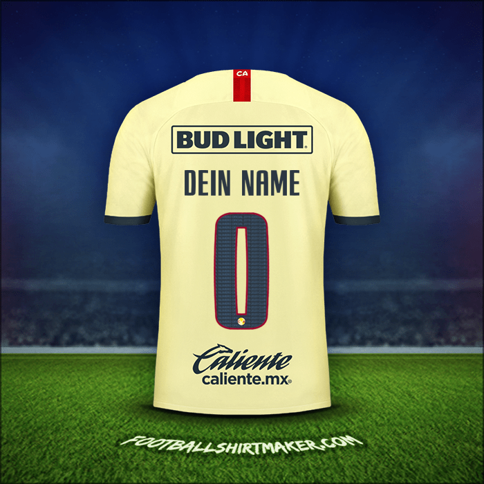 Trikot Club America 2019/20 -  dein name - 0