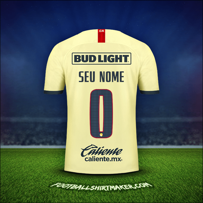 Camisa Club America 2019/20 -  seu nome - 0