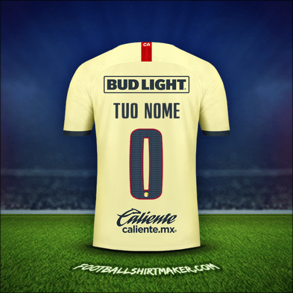 Maglia Club America 2019/20 -  tuo nome - 0