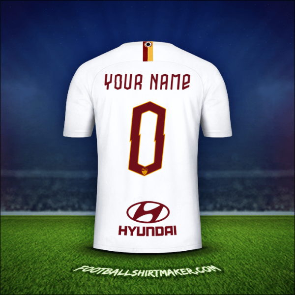 Shirt AS Roma 2019/20 Away -  your name - 0