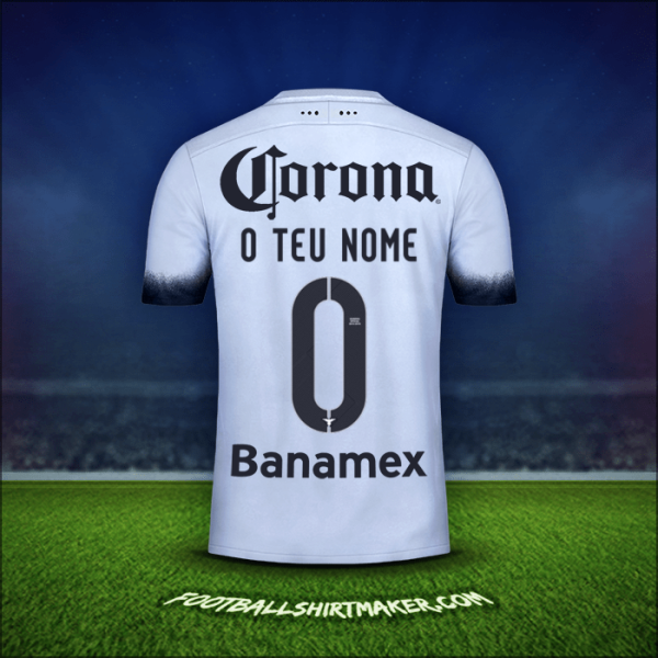 Camisola Club America 2015/16 Terceira -  o teu nome - 0