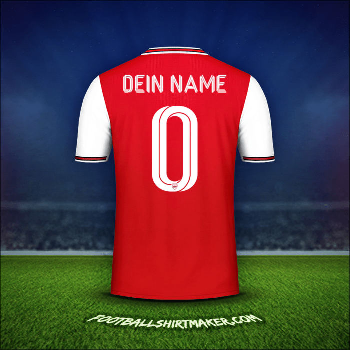 Trikot Arsenal Cup 2019/20 -  dein name - 0