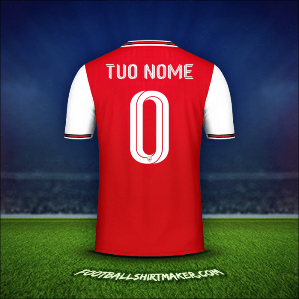 Maglia Arsenal Cup 2019/20 -  tuo nome - 0