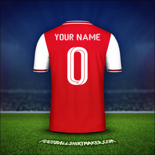 Jersey Arsenal Cup 2019/20 -  your name - 0