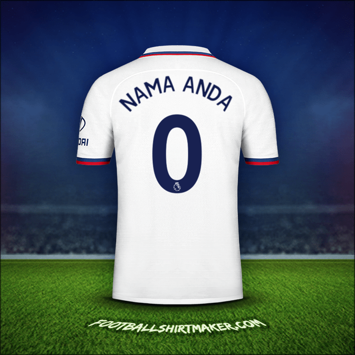 Jersey Chelsea 2019/20 Alternatif -  nama anda - 0