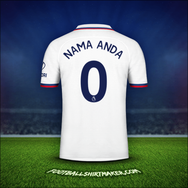 Jersey Chelsea 2019/20 Alternatif -  nama anda - 0