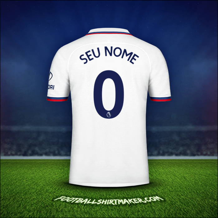 Camisa Chelsea 2019/20 Alternativa -  seu nome - 0