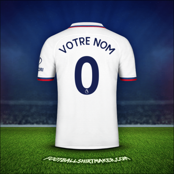 Maillot Chelsea 2019/20 Extérieur -  votre nom - 0