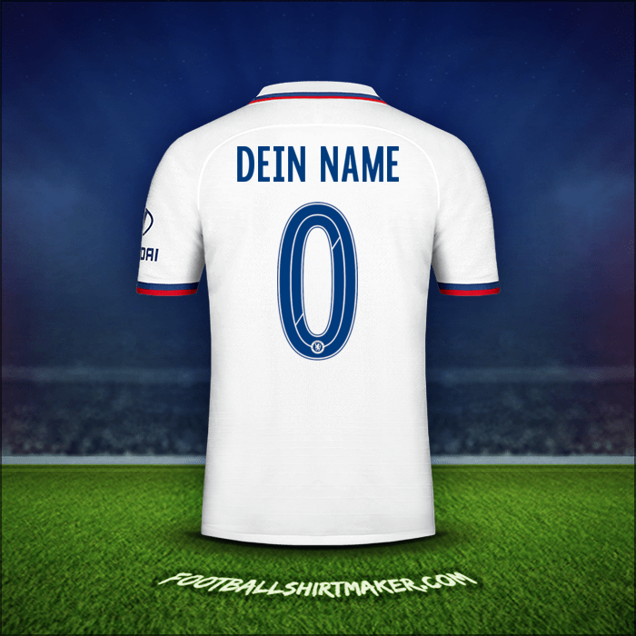 Trikot Chelsea Cup 2019/20 Auswärts -  dein name - 0