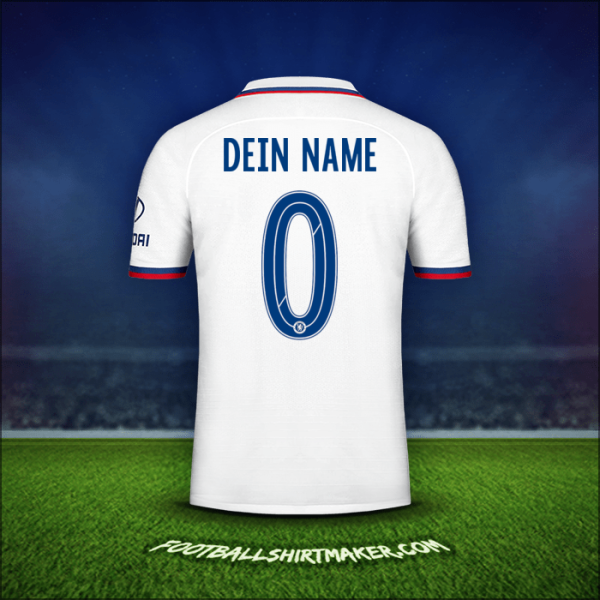 Trikot Chelsea Cup 2019/20 Auswärts -  dein name - 0