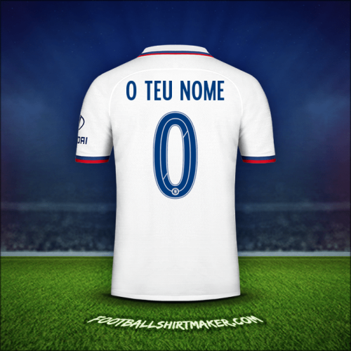 Camisola Chelsea Cup 2019/20 Alternativa -  o teu nome - 0