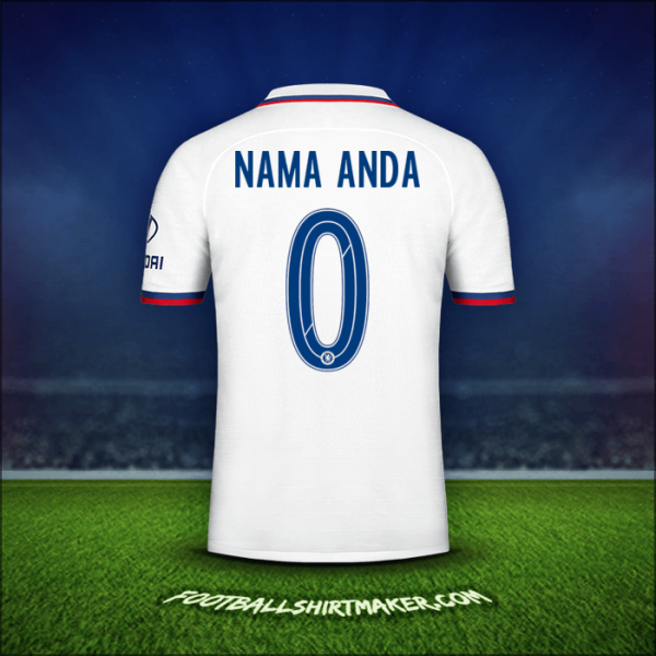 Jersey Chelsea Cup 2019/20 Alternatif -  nama anda - 0