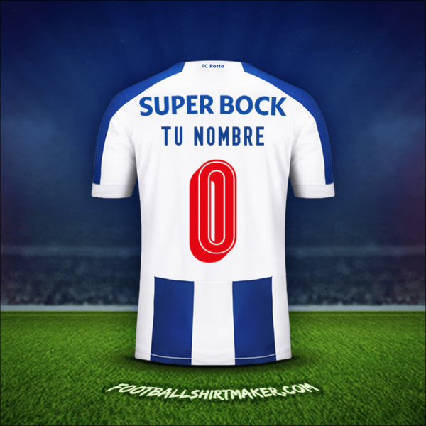 Camiseta FC Porto Cup 2019/20 -  tu nombre - 0