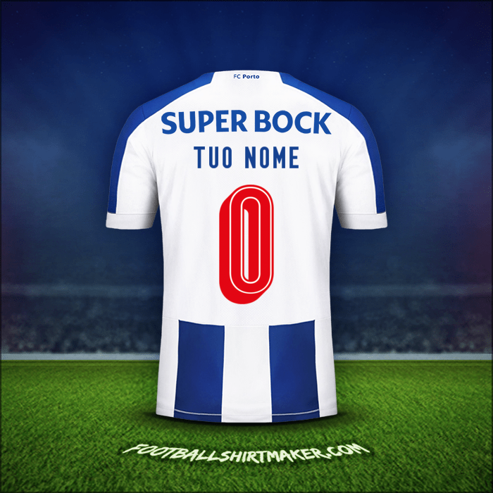 Maglia FC Porto Cup 2019/20 -  tuo nome - 0