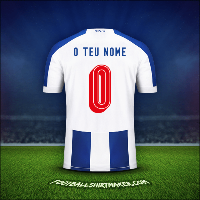 Camisola FC Porto UCL 2019/20 -  o teu nome - 0