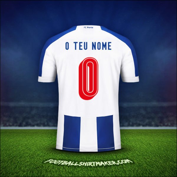 Camisola FC Porto UCL 2019/20 -  o teu nome - 0