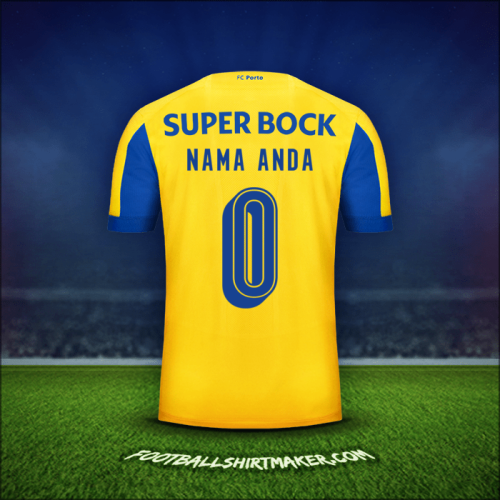 Jersey FC Porto Cup 2019/20 Alternatif -  nama anda - 0