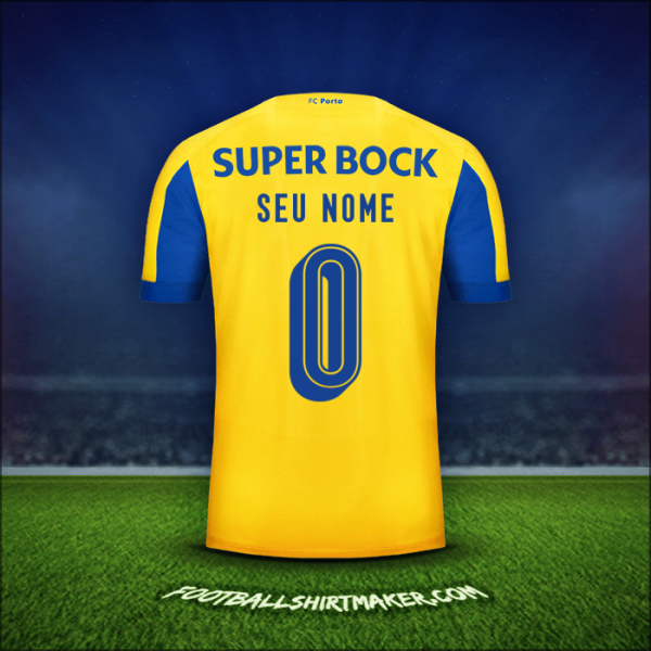 Camisa FC Porto Cup 2019/20 Alternativa -  seu nome - 0