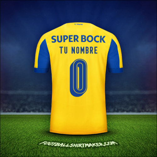 Camiseta FC Porto Cup 2019/20 Visita -  tu nombre - 0