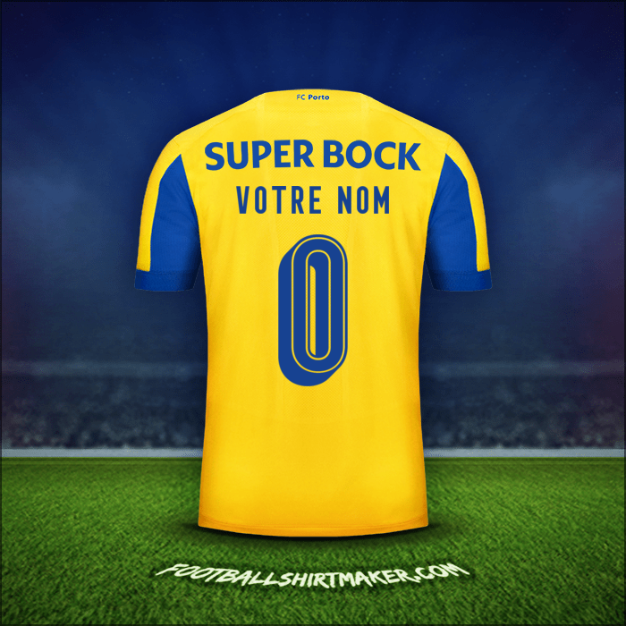 Maillot FC Porto Cup 2019/20 Extérieur -  votre nom - 0