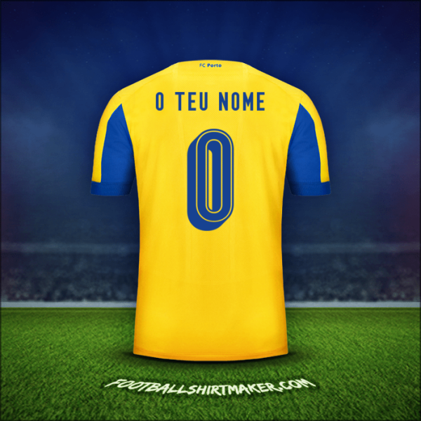 Camisola FC Porto UCL 2019/20 Alternativa -  o teu nome - 0