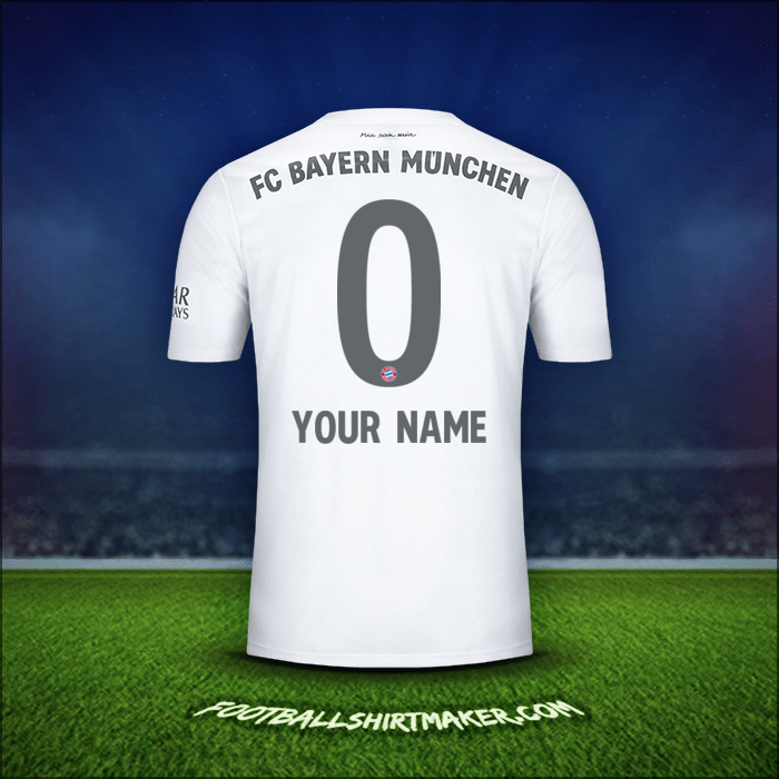 Shirt FC Bayern Munchen 2019/20 Away -  your name - 0