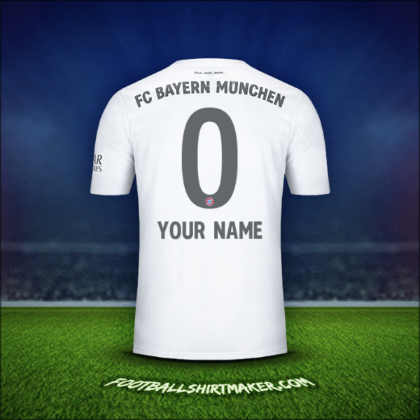 Shirt FC Bayern Munchen 2019/20 Away -  your name - 0