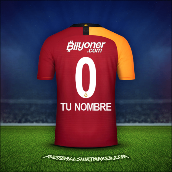 Camiseta Galatasaray SK 2019/20 -  tu nombre - 0