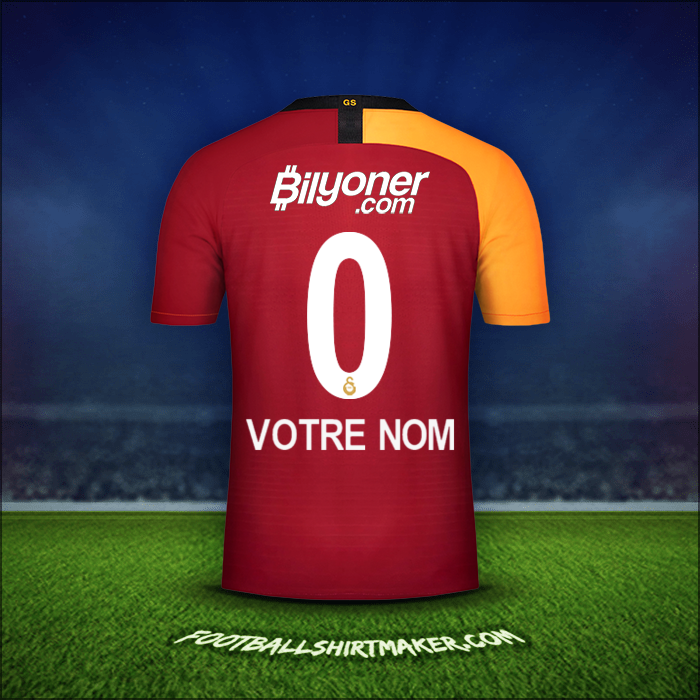 Maillot Galatasaray SK 2019/20 -  votre nom - 0
