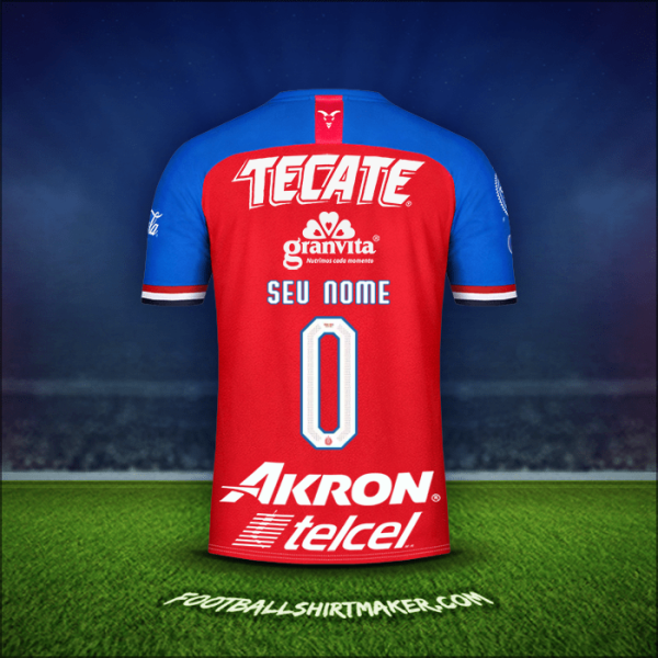 Camisa Guadalajara 2019/20 -  seu nome - 0