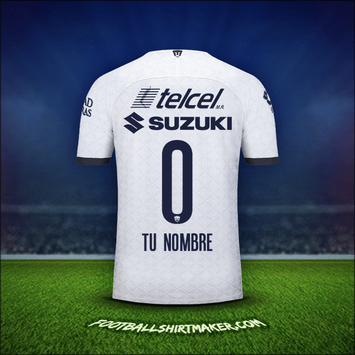 Camiseta Pumas UNAM 2019/20 -  tu nombre - 0