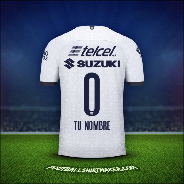 Camiseta Pumas UNAM 2019/20 -  tu nombre - 0