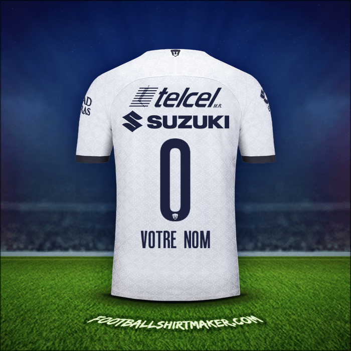 Maillot Pumas UNAM 2019/20 -  votre nom - 0