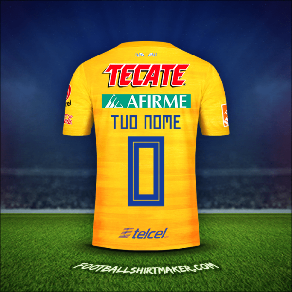 Maglia Tigres UANL 2019/20 -  tuo nome - 0
