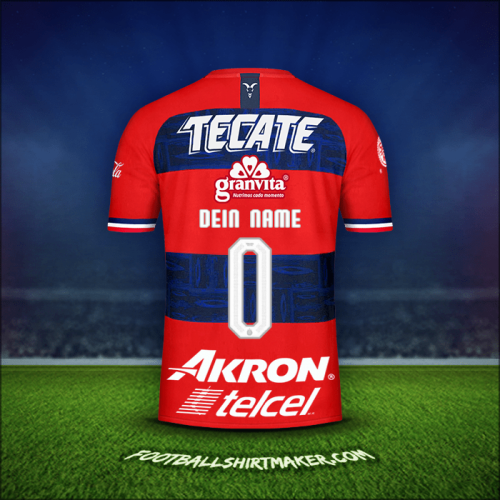 Trikot Guadalajara 2019/20 Auswärts -  dein name - 0